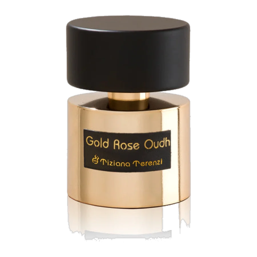 Tiziana Terenzi Gold Rose Oudh bottle